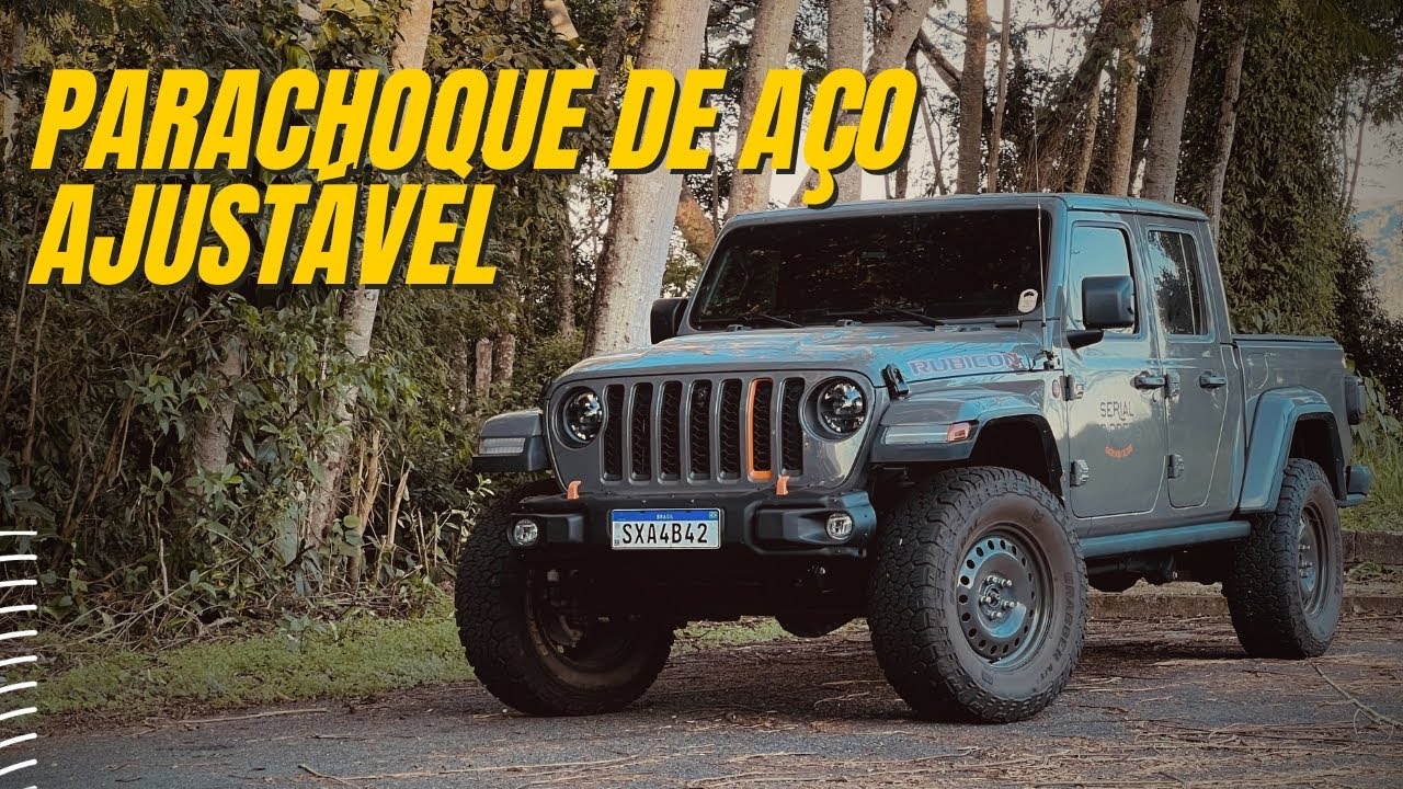 Análise do Parachoque Mopar 3 Piece no Jeep Gladiator