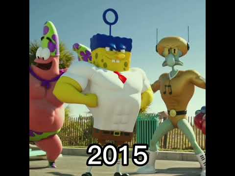 EVOLUÇÃO DO BOB ESPONJA (1999-2021)