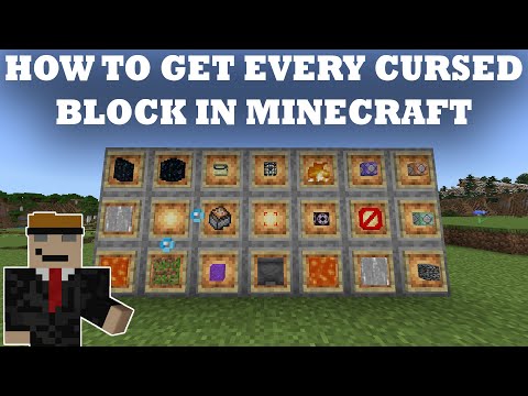 Spoonmuppet - HOW TO GET EVERY CURSED BLOCK IN MINECRAFT