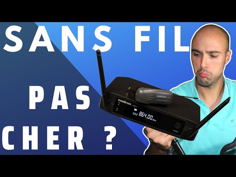 La GUITARE SANS-FIL à PETIT PRIX avec le UHF-1G-F1 de @Woodbrass-Officiel