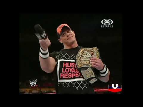 WWE Raw 17.09.2007: John Cena i Jonathan Coachman segment - PL