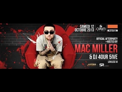 MAC MILLER & DJ 4OUR 5IVE -TEASER - OFFICIAL AFTER PARTY Samedi 12 Oct @OPIUM CLUB