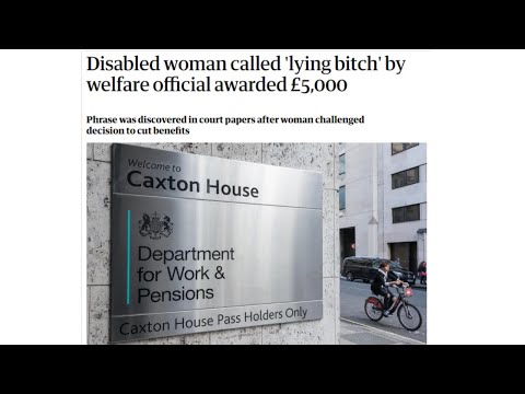 DWP pay £5,000 compensation for "lying bitch" comment on benefit application