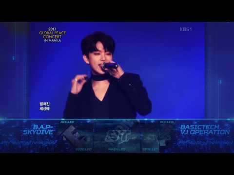 [베이직테크] KBS GLOBAL PEACE CONCERT / BAP - Skydive