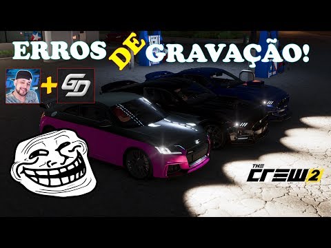 THE CREW 2 MOMENTOS ENGRAÇADOS #FAILS COM GETAWAY DRIVER E MAICOSOFT