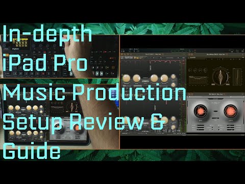 iPad Pro Custom Music Production Setup Review & Guide (with AUM + Elektron Digitakt & Digitone)