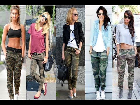 Camo Pants Outfit for Women
