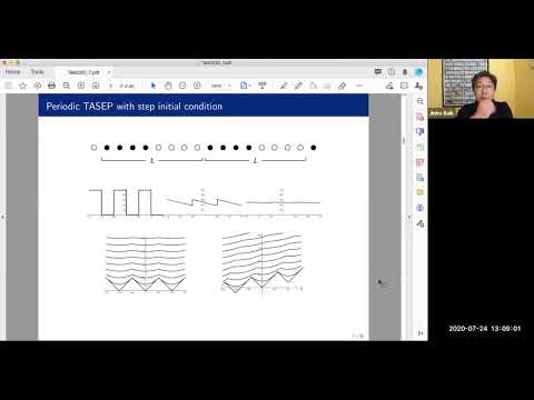 Jinho Baik,  Relaxation time limit of periodic TASEP