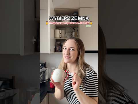 WYBIERZ ZE MNĄ: świąteczna wymiana kubków 🎅🎄#dom#święta