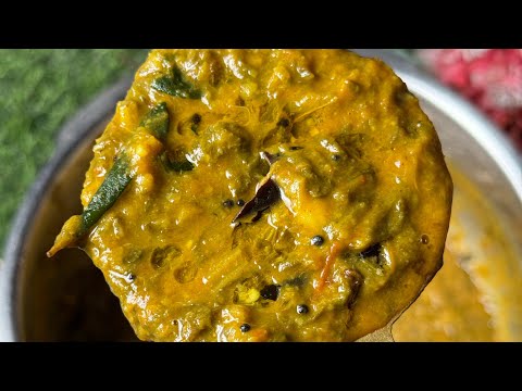 ಆಂಧ್ರ ಶೈಲಿಯ ಪಾಲಾಕ್ ಪಪ್ಪು Andhra style palak pappu in Kannada