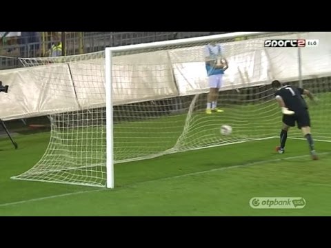 Miroszláv Grumics gólja az Újpest FC - DVTK mérkőzésen