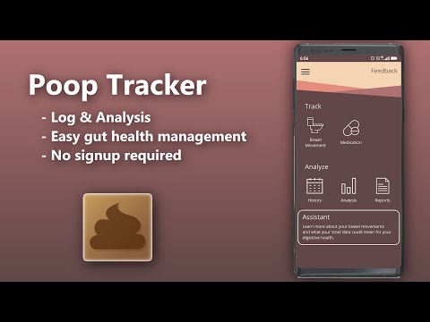 Poop Tracker - Toilet Log Video