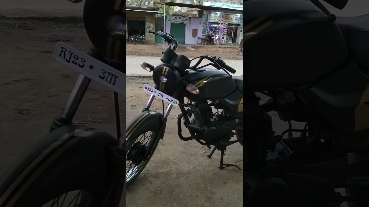Bajaj CT100 full modified