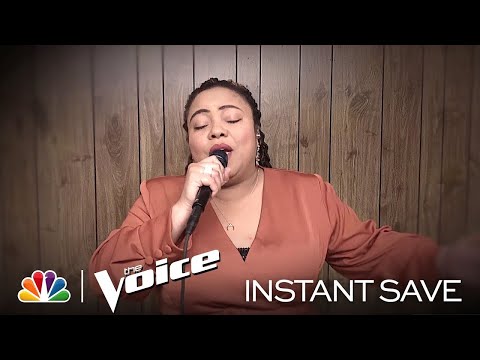 Toneisha Harris' Instant Save Performance - Minnie Riperton's "Lovin' You" - The Voice Results 2020