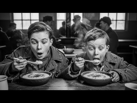 When German POW Children Tried British Oat Porridge for the First Time — They Couldn't Believe It
