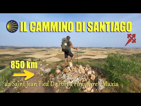 IL CAMMINO DI SANTIAGO 🥾 850 km tutte le tappe del cammino Francese fino a Finisterre e Muxia vlog 🥾