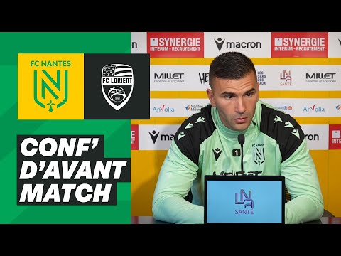🎥🎙️ [J13] Anthony Lopes avant FC Nantes - FC Lorient