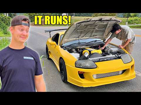 We Finally Started Our Abandoned MK4 Supra