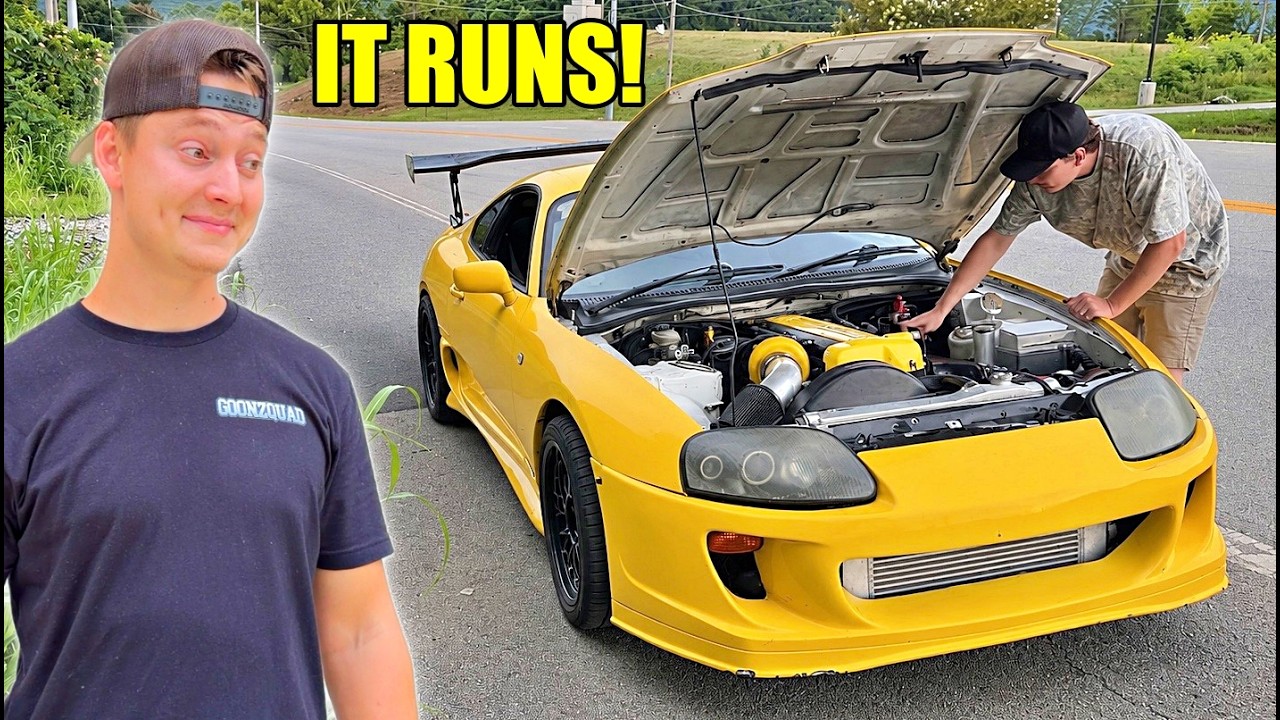 We Finally Started Our Abandoned MK4 Supra