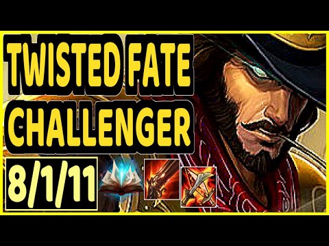 STROMPEST (TWISTED FATE) - 8/1/11 KDA CHALLENGER GAMEPLAY - NA