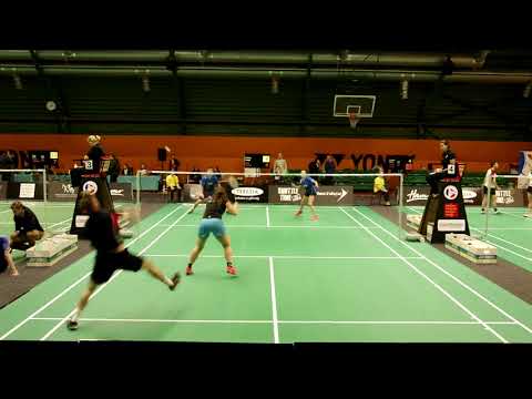 MČR 2018 Praha - Ondřej Helar Veronika Srncová - Petr Jelínek Dominika Kurzová - 1. set