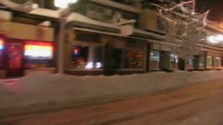 preview picture of video 'Lansdale, 2010 Snow Storm IV Night'