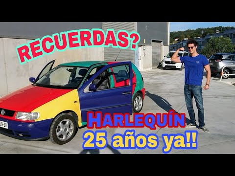 VW POLO HARLEQUÍN ¿Te acuerdas? RISAS 😂 Test Prueba Review 😲Preserie año 1995