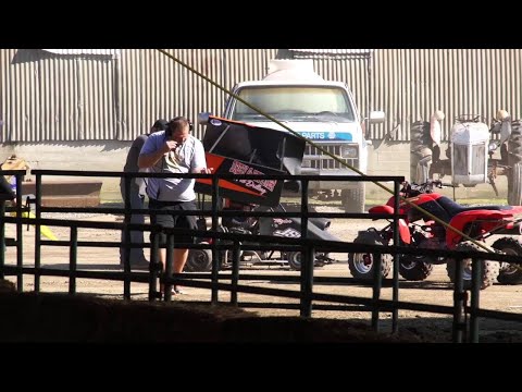 Man Stops A Speeding Box Stock Kart || ViralHog