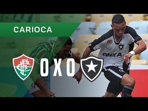 FLUMINENSE 0 X 0 BOTAFOGO - 20/01 - CARIOCA 2018