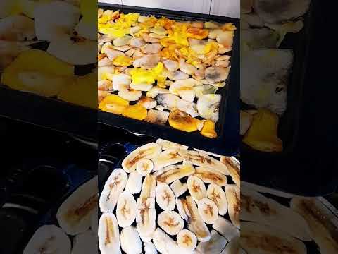 #shorts How to dehydrate fruit in the oven