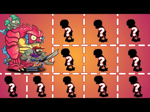 DEEP SEA GARGANTUAR VS ZOMBIES OF YOUR CHOICE : Plants VS Zombie 2
