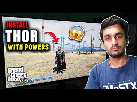 How to Add Thor With Powers In GTA 5 | How To Mod GTA 5 | GTA Offline Mods