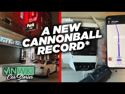 There is a new Cannonball record*