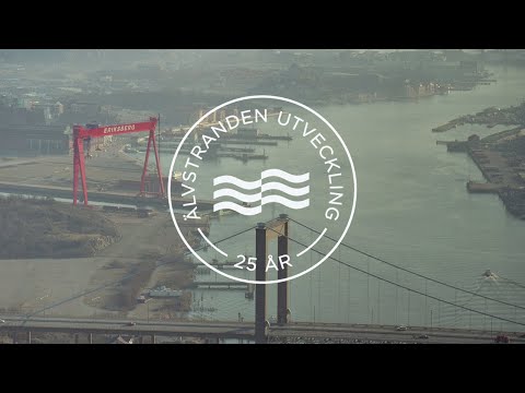 Från öde industriområde till attraktivt bostadsområde – Älvstranden Utveckling 25 år