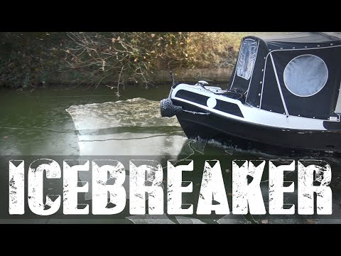 Canal Icebreaker - Winter Cruising on a Canal Narrowboat as we explore Britain by Narrowboat - Ep 80