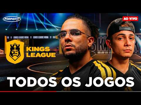 KINGS LEAGUE BRASIL – KINGS CUP | RODADA 1 – TODOS OS JOGOS