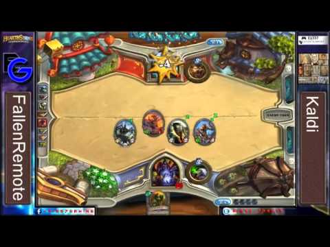 E1337 Gaming Hearthstone Open - FallenRemote (Druid) v. Kaldi (Warlock) Round 4/Game 3