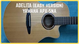 Video thumbnail for Adelita (easy version!) - Yamaha APX5NA by David