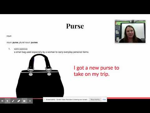 Vocabulary- Purse