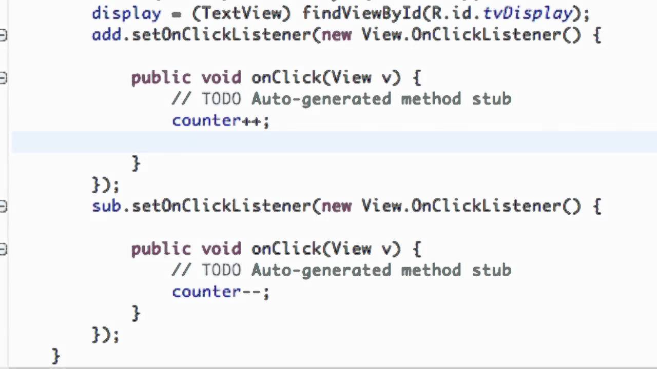Android Application Development Tutorial - 10 - Using setText method for our button
