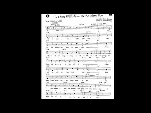 There Will Never Be Another You - Samba Style  Play Along |Backing Track