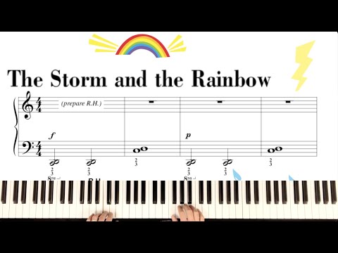 The Storm and the Rainbow  (Piano Adventures - Level 2A Performance Book)