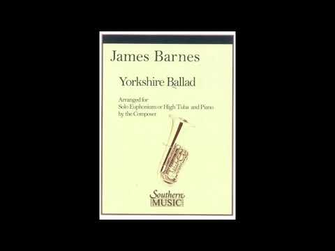 Barnes Yorkshire Ballad (A=440) "Karaoke - Accompaniment"