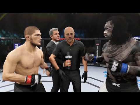 Khabib vs. Minotaur - EA Sports UFC 2 - Champion Fight