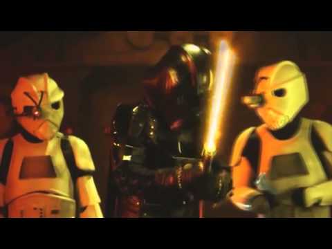 Troopers Larry und Rich Omega Lichtschwert