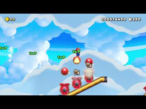 Airship Auto Mario | DON'T MOVE! by Sammy4873 🍄 Super Mario Maker 2 #ann