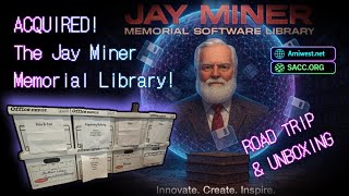 ​ACQUIRED! The Jay Miner Memorial Software Library Unboxing! ROAD TRIP!