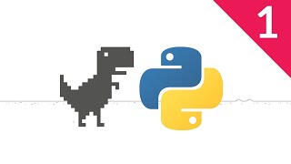 Download the video "Learn PYGAME by Creating the Dino Game | 1 | Creating the Dino and Ground"