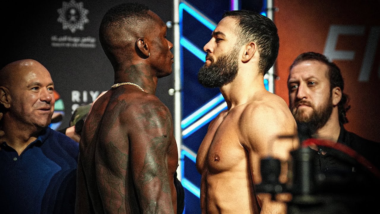 UFC Saudi Arabia: Fighter Faceoffs