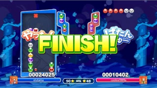 cookieくんと　ぷよぷよeスポーツで対戦！
